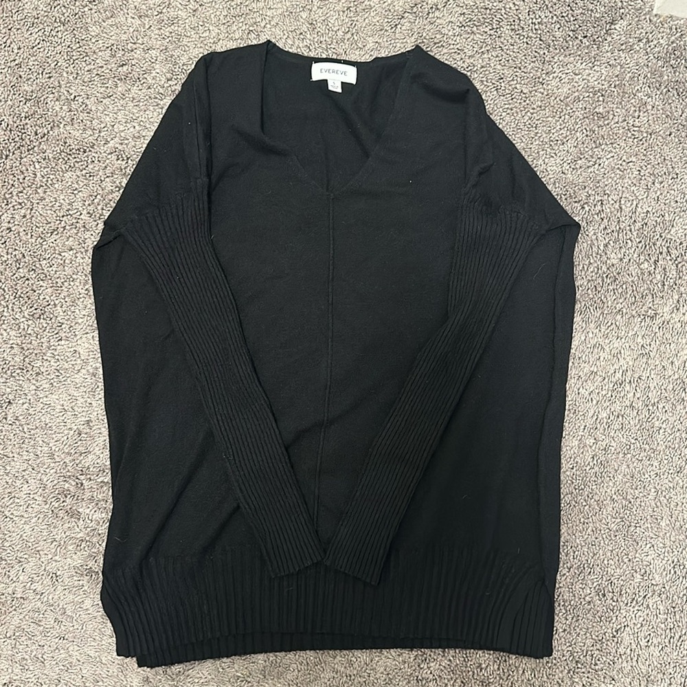 Evereve black sweater